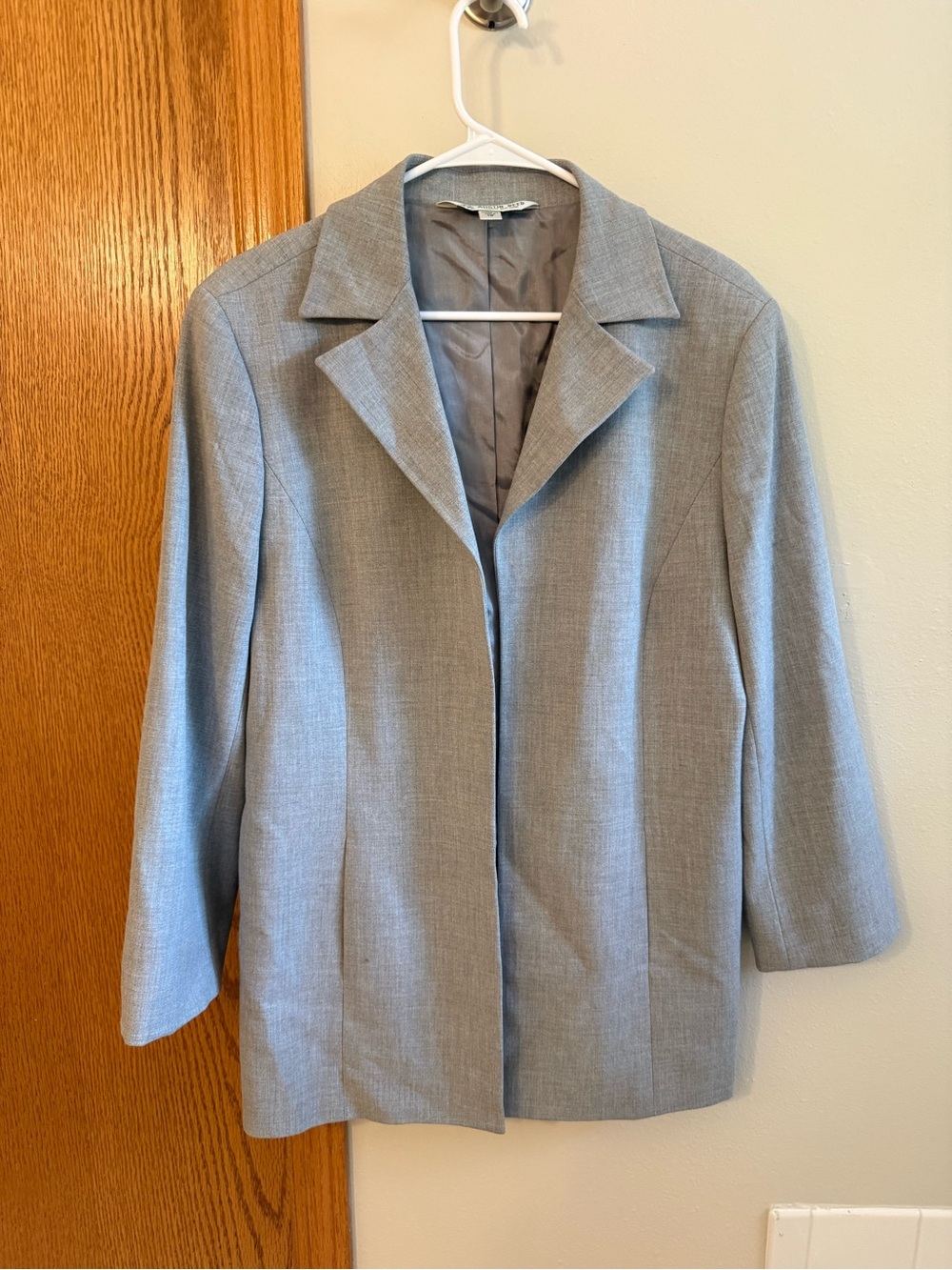 Vintage Austin Reed Light Gray Women's 16 Blazer Jacket